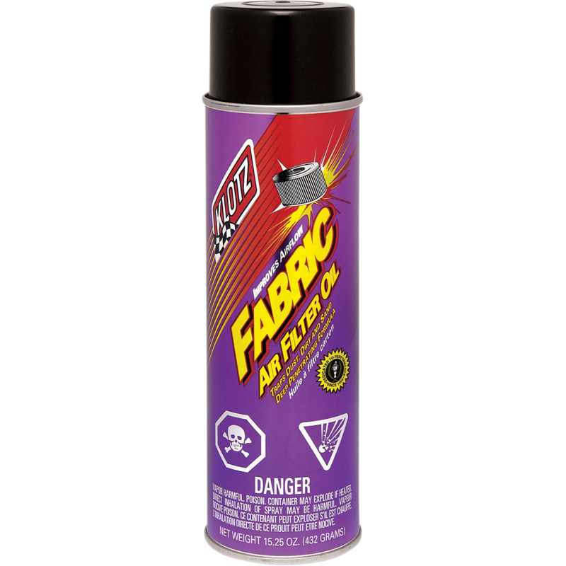 [10-KL607] (CS/10) FABRIC AIR FILTER OIL 15.25oz