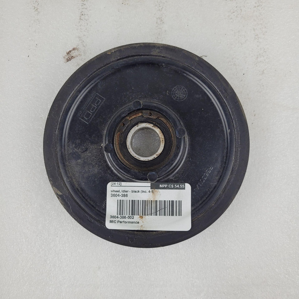 wheel, idler - black (inc. 5-6)
