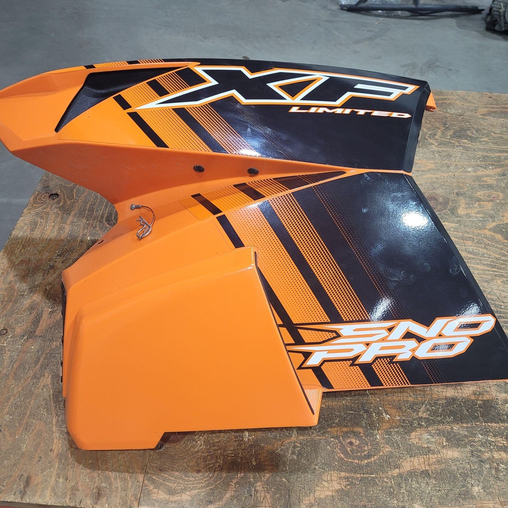 [4718-003-001] panel, side - left - w/o decals - orange (inc. 13-18) (4718-003-001)