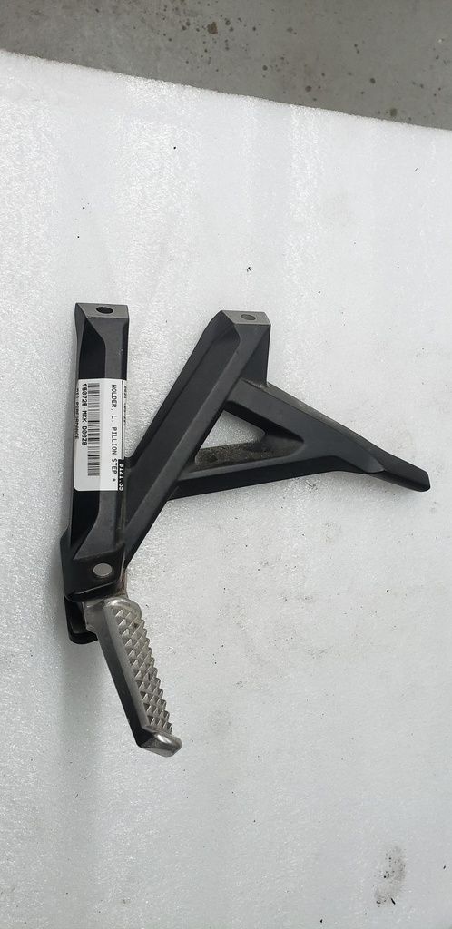 HOLDER, L. PILLION STEP * - 50725-MKK-D00ZB honda