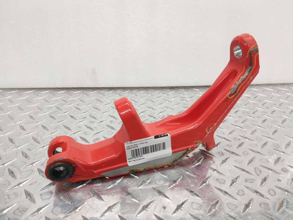 can-am red, lh ski leg