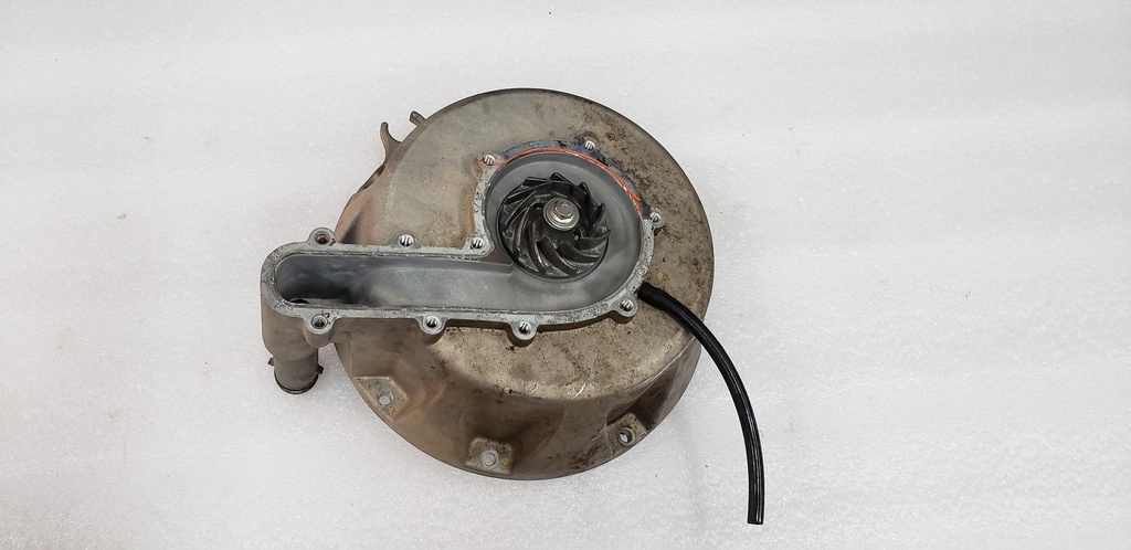 stator cover with waterpump