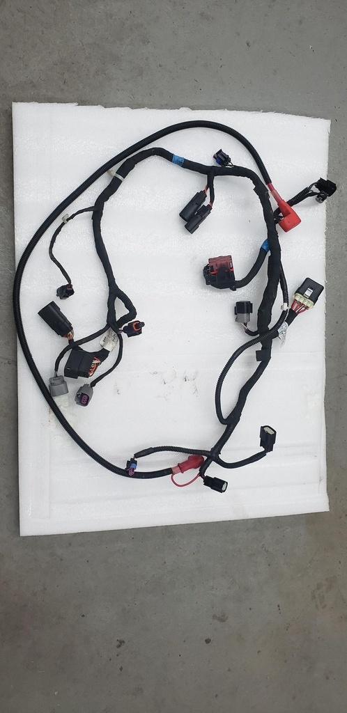 chassis wiring harness not shown