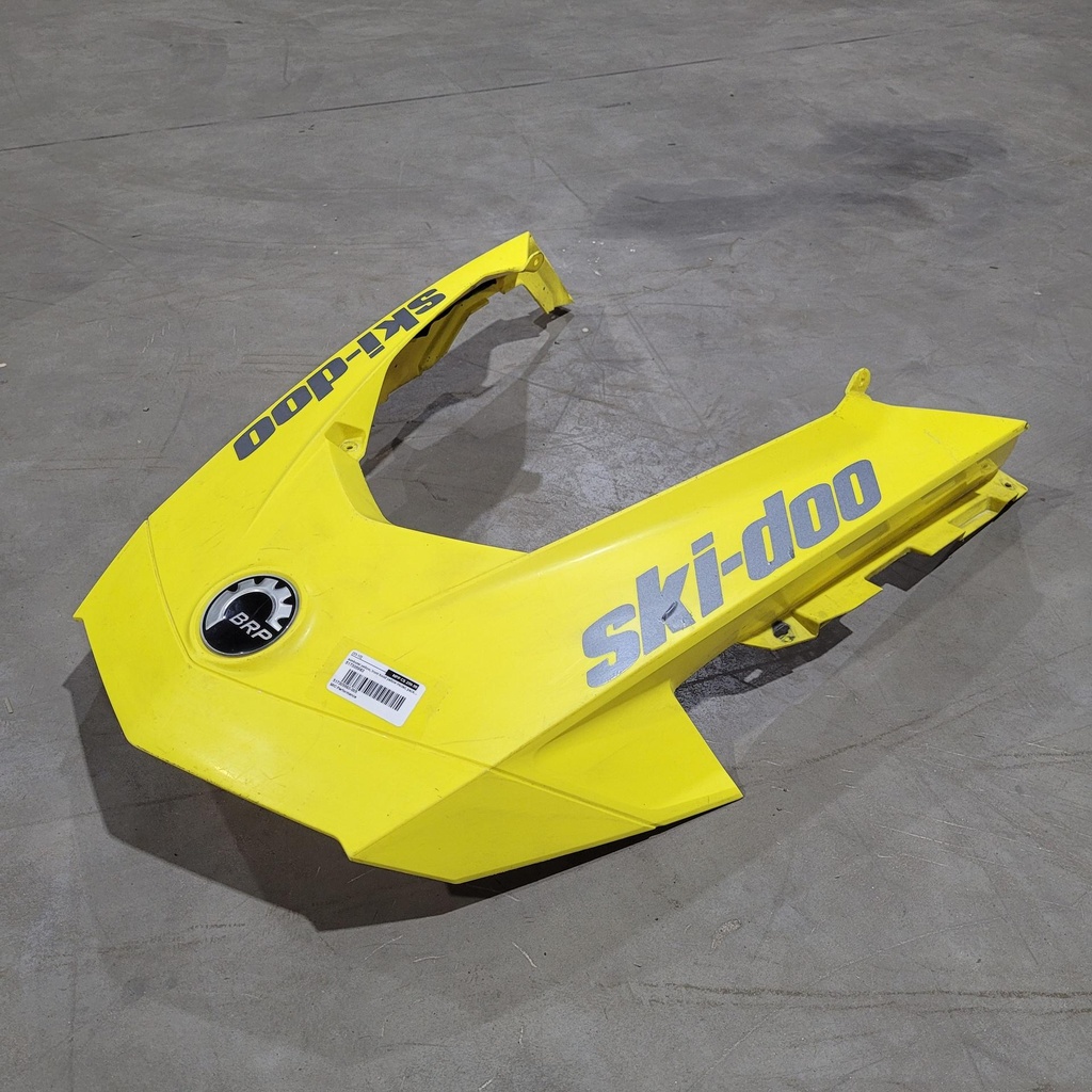 sunburst yellow, front hood