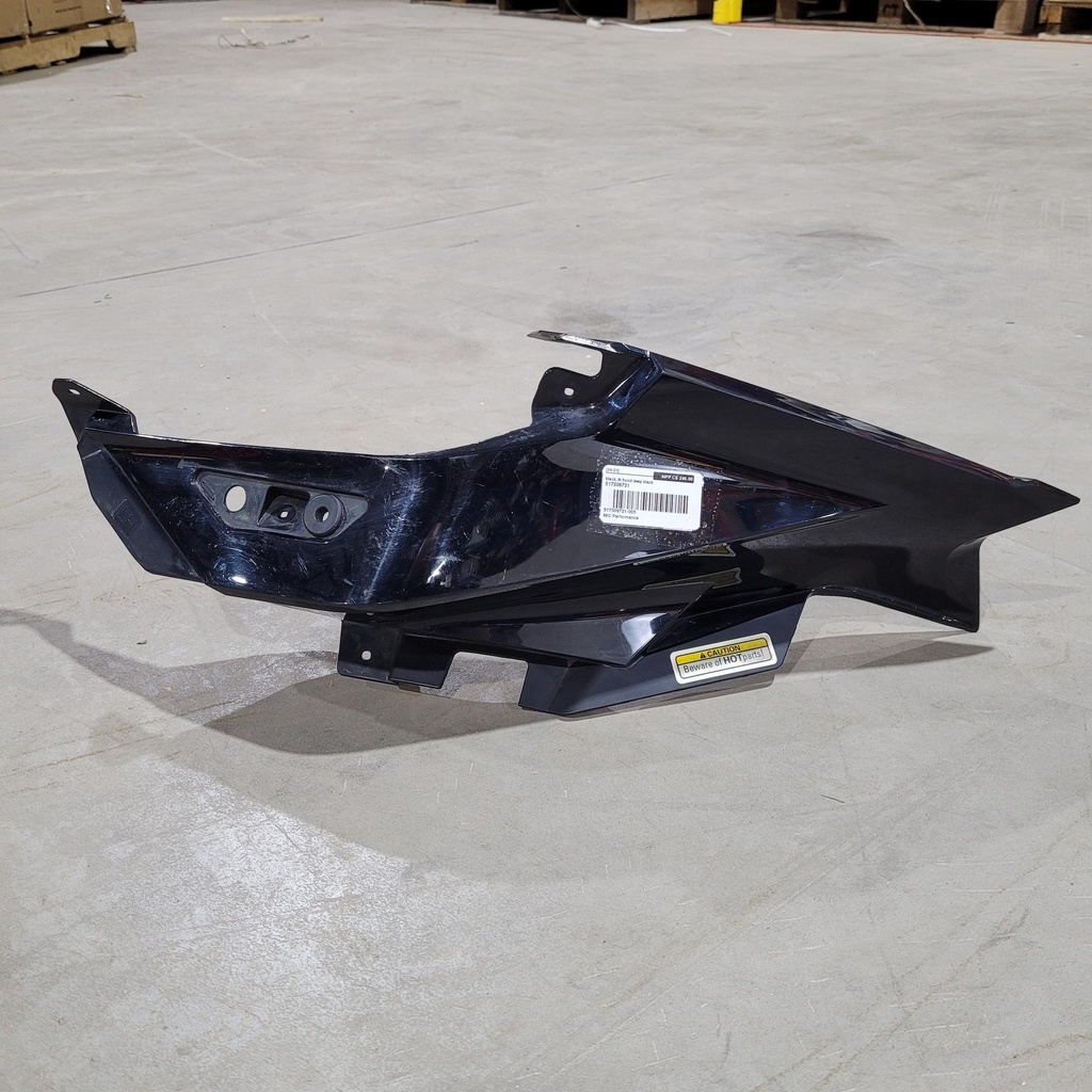black, lh hood deep black