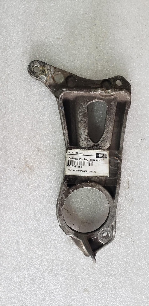 driven pulley support