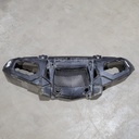 bumper, front, gloss black