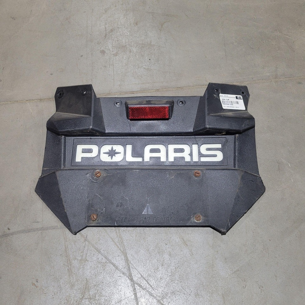snow lower flap, black/white