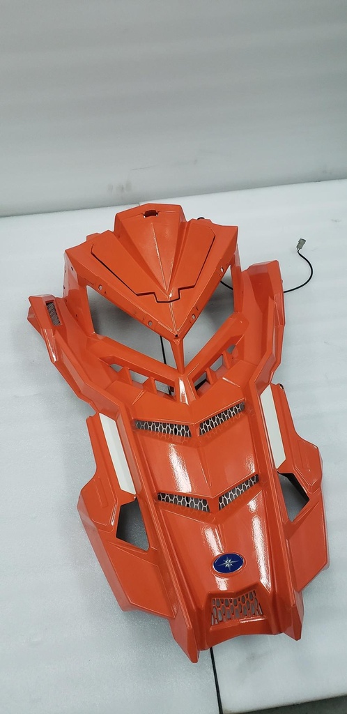 hood, orange burst
