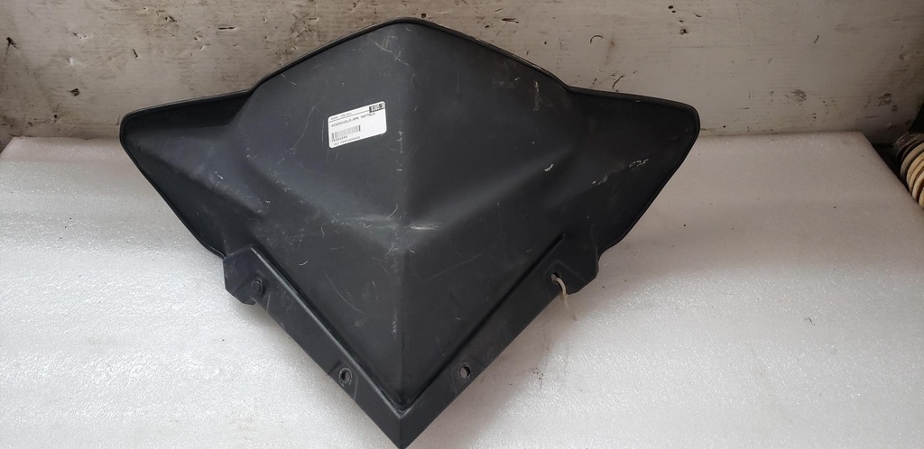 windshield, matte black, rmk