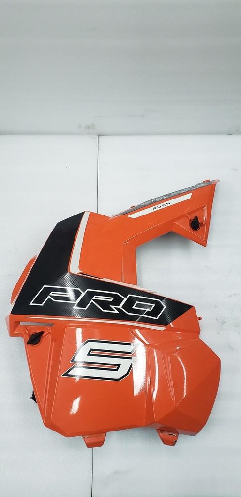 side panel, right, orange burst