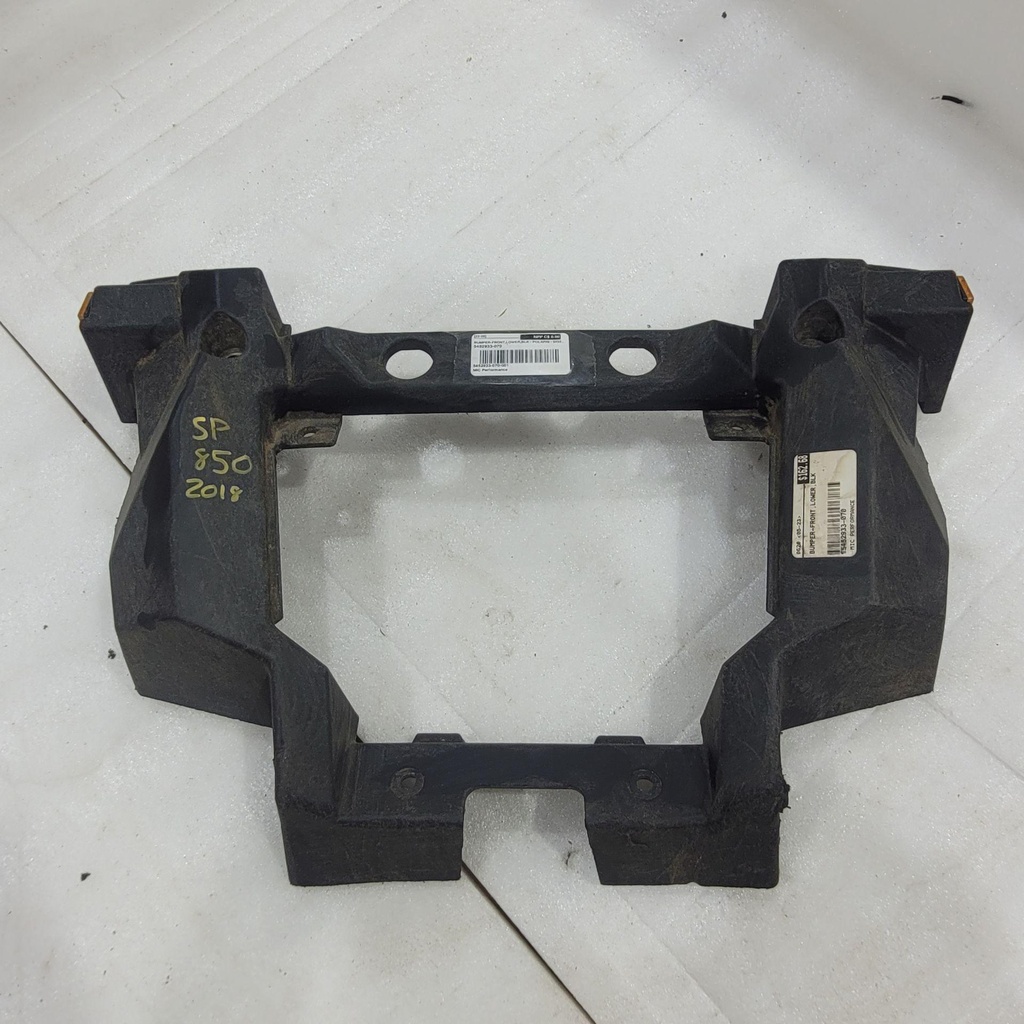 bumper, front, lower, gloss bla