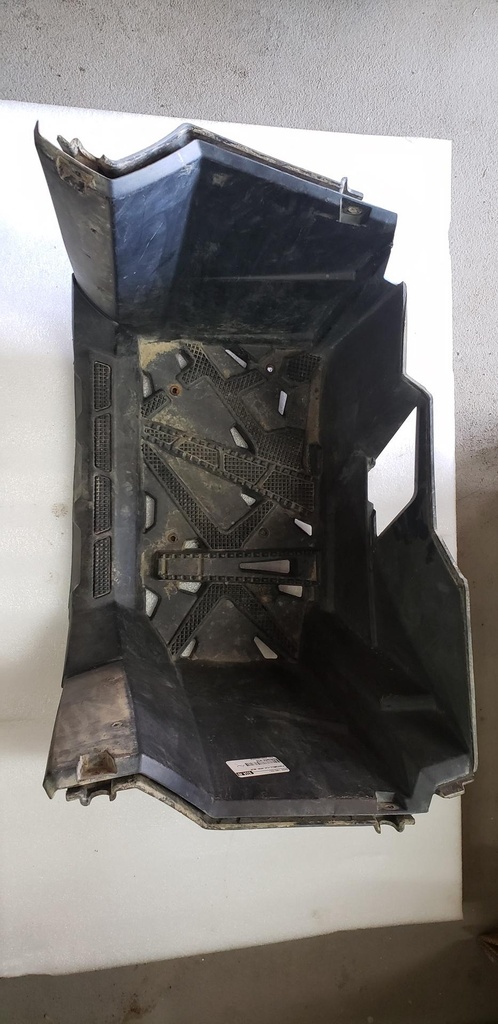 footwell, left