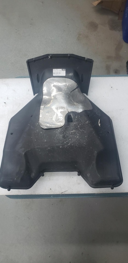 plenum, air intake - lower rear - w/foil (inc. 3)