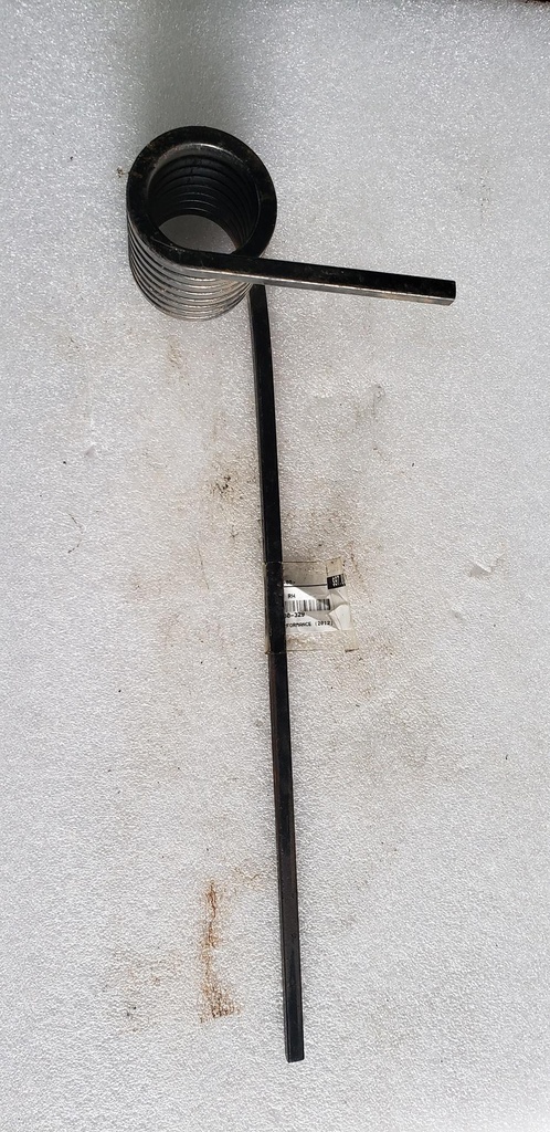 TORSION SPRING, .359SQ/77, RH,