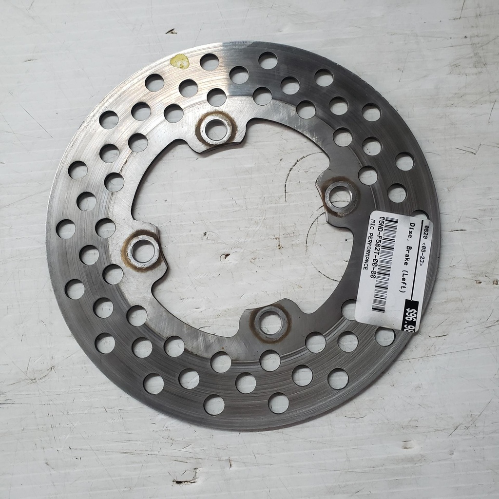 disc, brake (left)