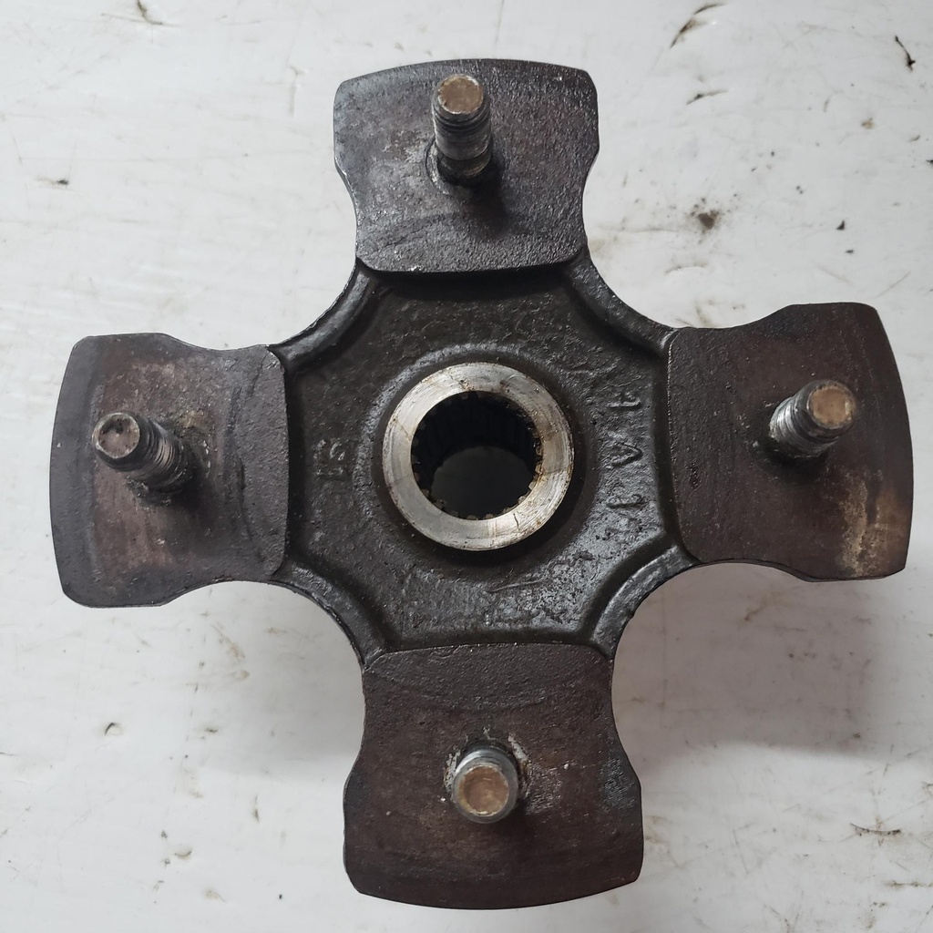 hub, rear wheel