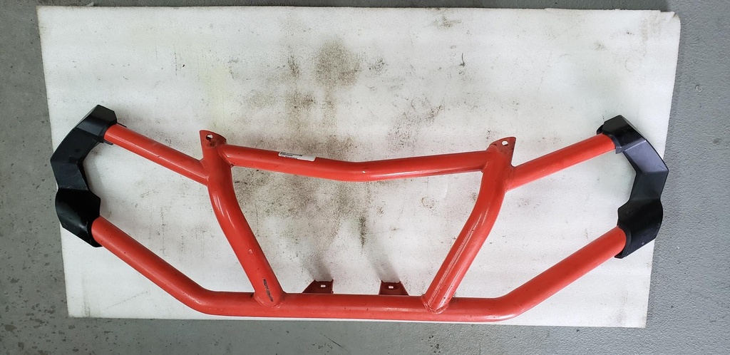 (new ref. 705014575) red front bumper model red/white/black xmr