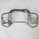 black, rear luggage rack