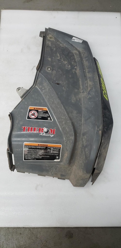 granit gray, lh rear fender
