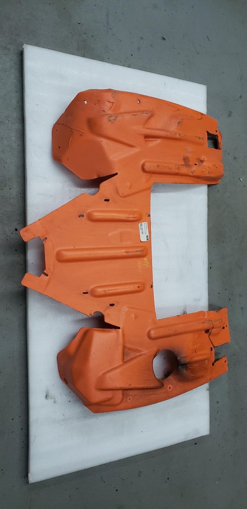 Skid Plate Orange - 7639-425 arctic cat