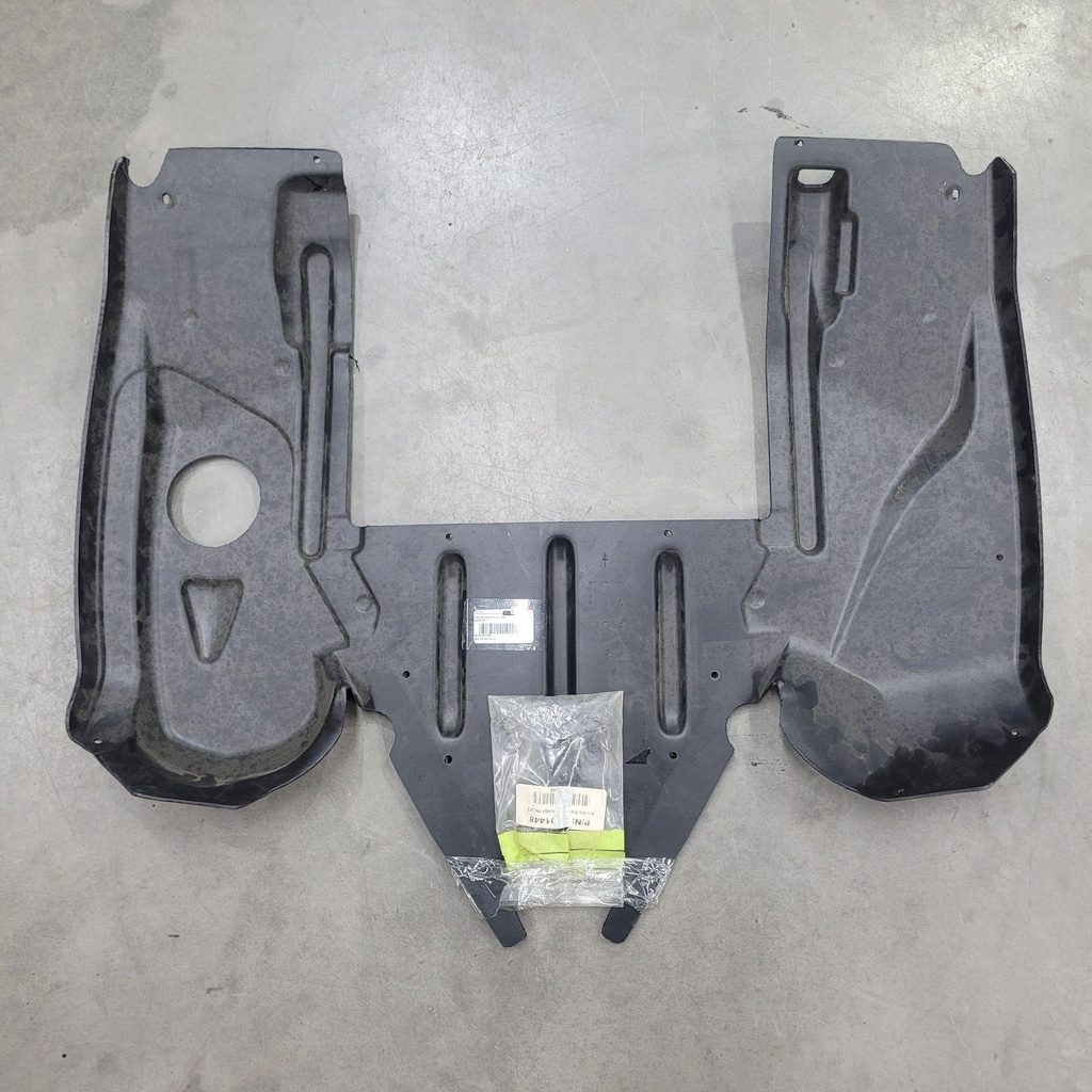 Rear Skid Plate Hyper Green