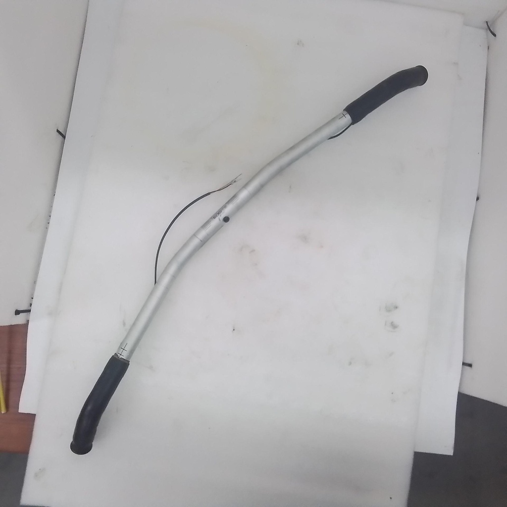 handle bar, non dyed clear anodizing