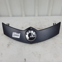 front fascia, metallic black rs-s red model