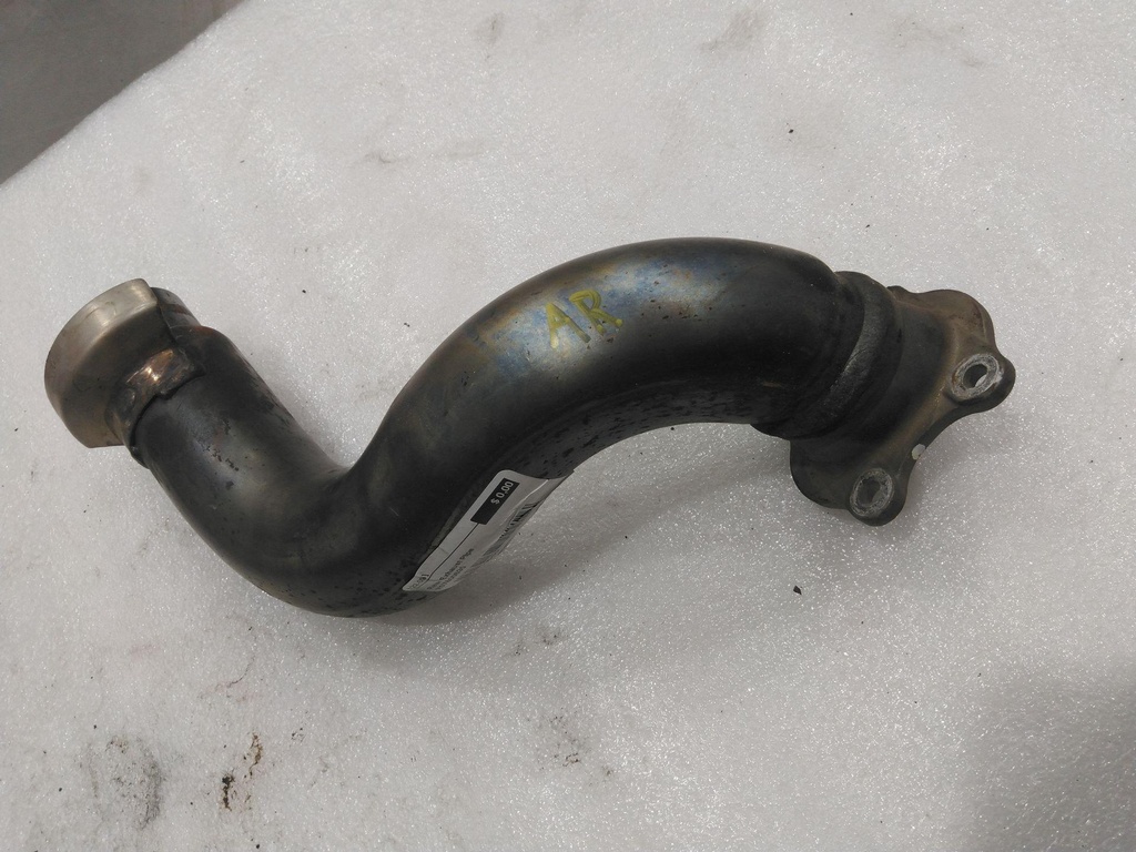 rear exhaust pipe