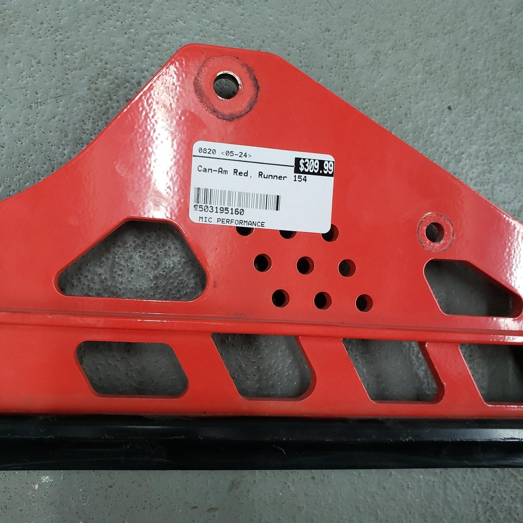 can-am red, runner 154