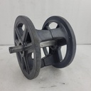 wheel, idler - tri-hub - 8.00 w/0.787 id