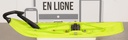 ski, plastic - green