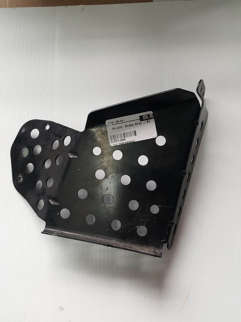 (new ref. 4707-060) shield, brake disc - black