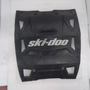 snow guard, black w/grey lett.