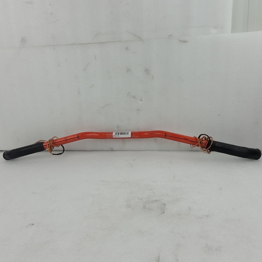can-am red, handle bar