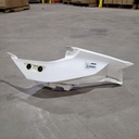 lh rear hood bright white