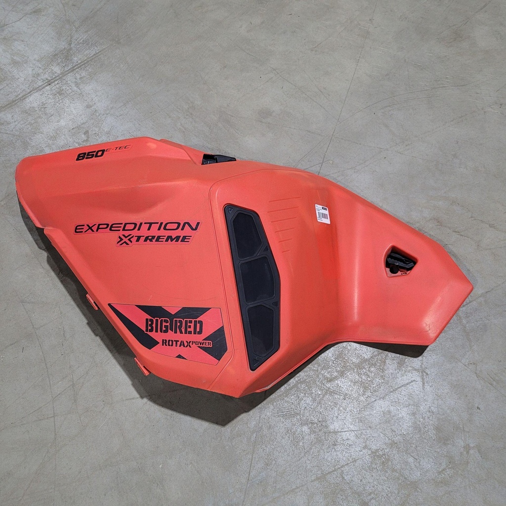 can-am red, lh panel