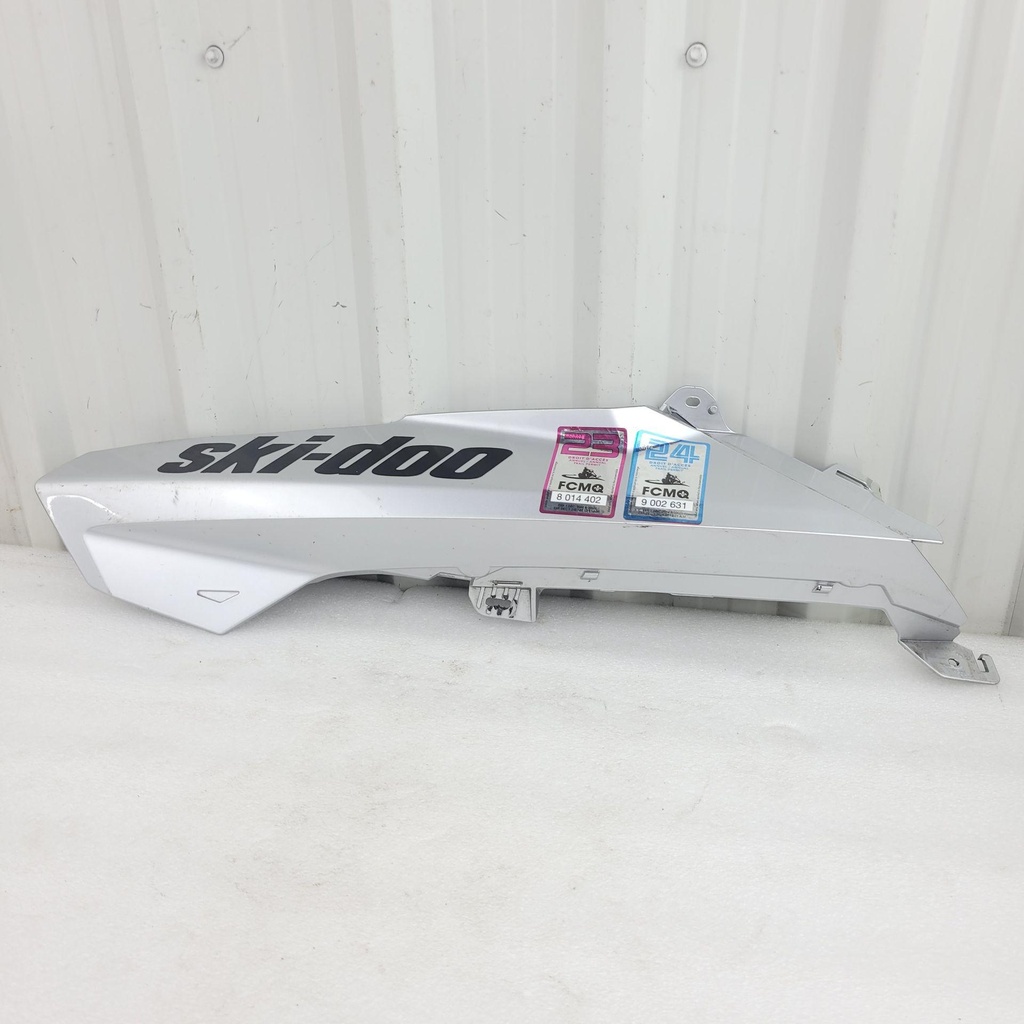 silver, lh front hood